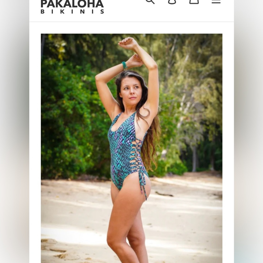 Pakaloha | Haiku | One Piece Bathing Suit | NWOT | Size S